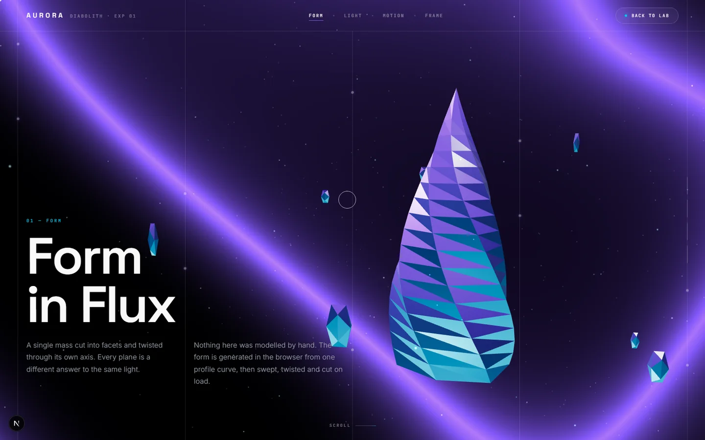 Aurora — WebGL Study